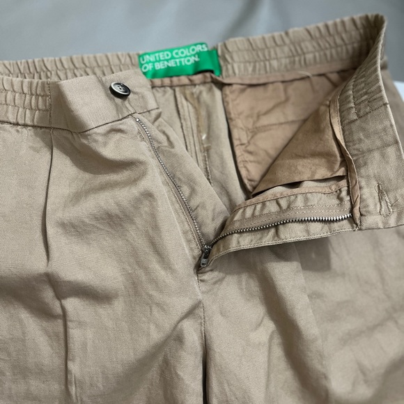 NWT - United Colors of Benetton Men’s Chino with Elastic Waist - EU 48 / US 32 - Picture 3 of 7